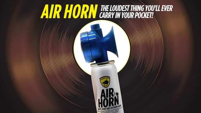 Air Horn for Safety, Sport and Outdoor Alarm