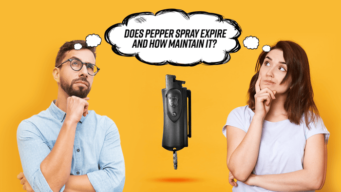 Does Pepper Spray Expire and How to Maintain it?