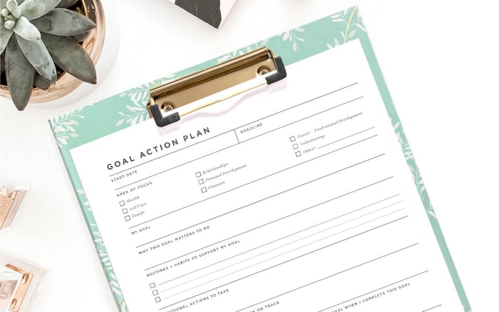 8 Steps to Develop an Action Plan for Your Goals (Plus, Free Printable!)
