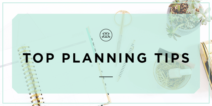Top Planning Tips To Help You Design Your Days