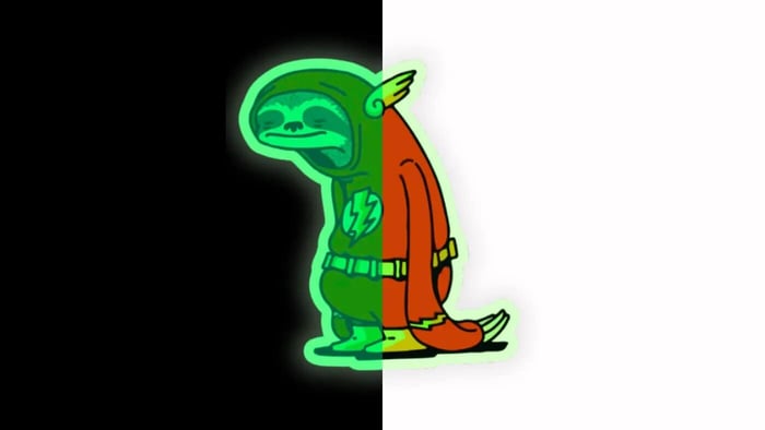 Custom Glow in the Dark Stickers