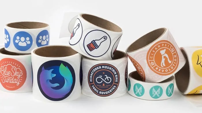 Introducing CustomStickers Circle Roll Labels