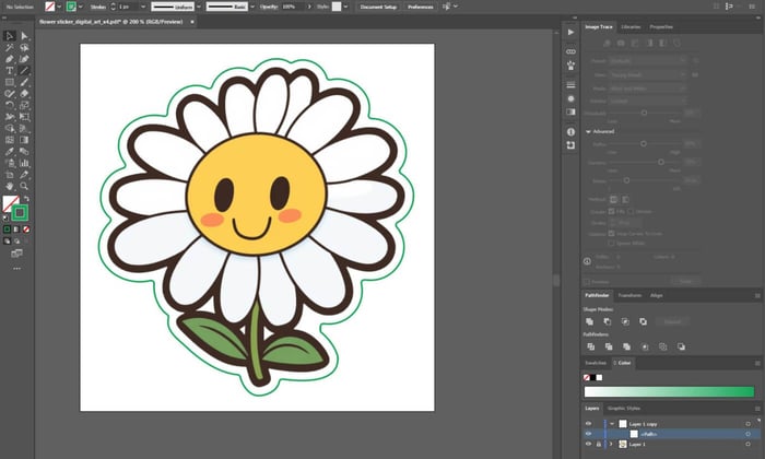 Creating Cut Lines for Sticker Files in Illustrator | A Step-by-step Guide