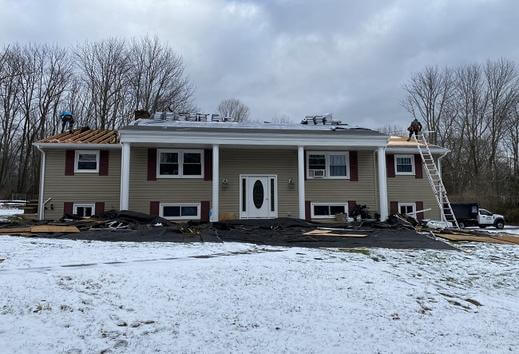 Female Veterans Suffering from MST/PTSD – Gifted New Roof Before Winter Storm!