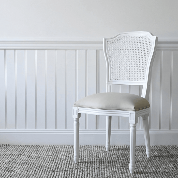 Leather dining chairs and stools