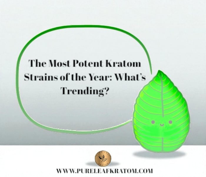 The Most Potent Kratom Strains of the Year: What’s Trending?