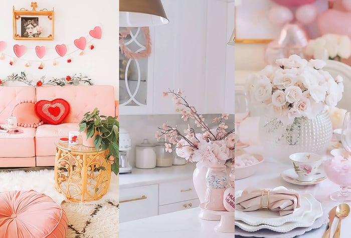 Pink Valentine Decor 2025! Work-tops Special Edition
