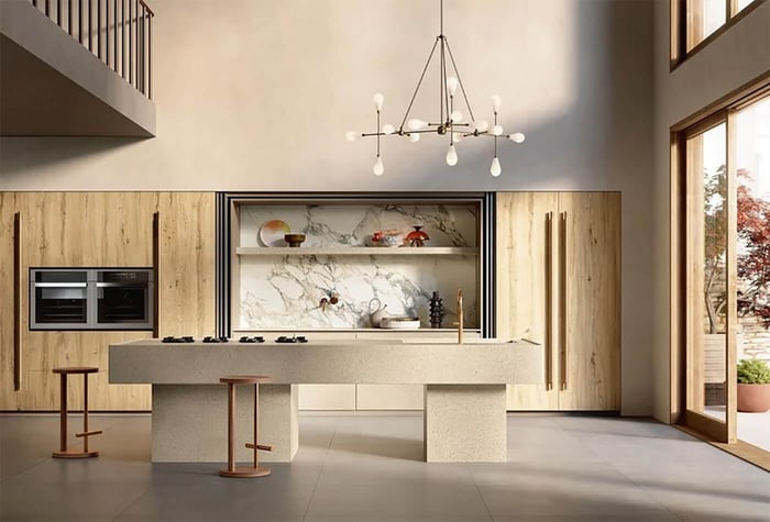 Snap Up Seminato Beige Porcelain for Amiable, Pious Touch