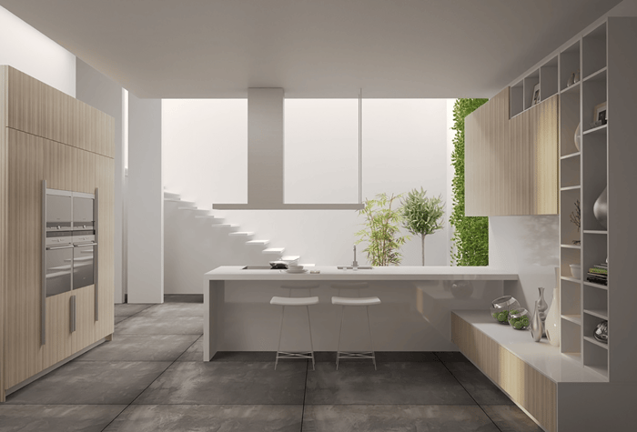 Trendy and Sleek Contemporary Style Kitchen is Right Here!