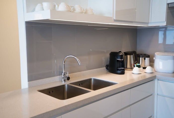 L Shaped Island With Sink