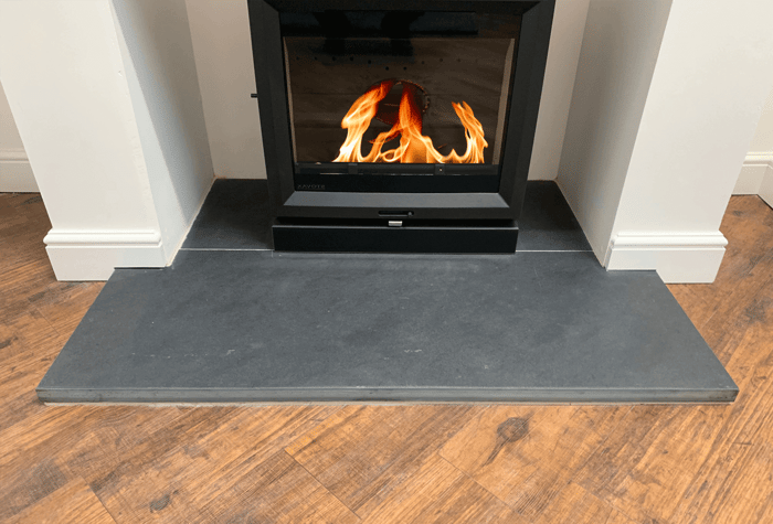 slate hearth fireplace