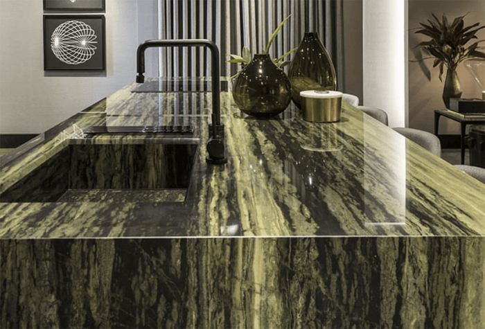 verde bamboo granite