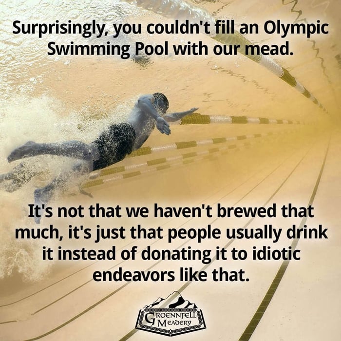 Thursday Fun Fact 2-3: Swimming Pool