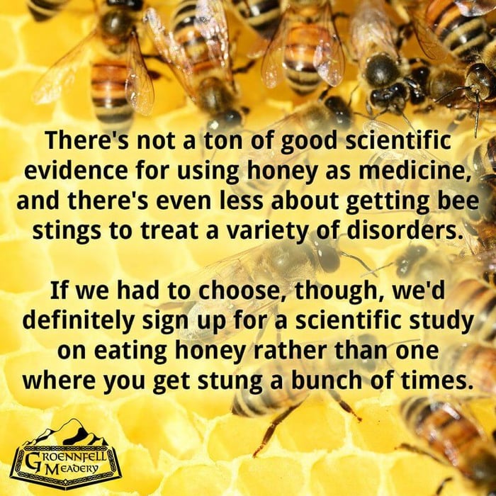 Thursday Fun Fact 7/9: Bee Sting Therapy