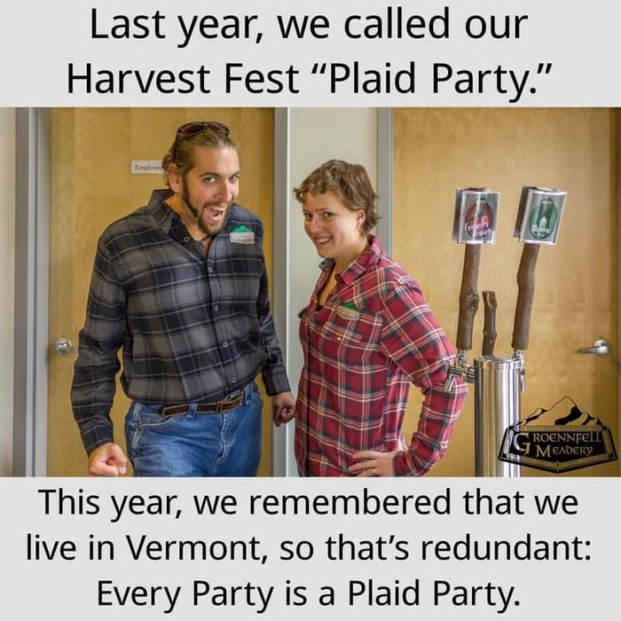 Thursday Fun Fact 9-22: Plaid is Redundant