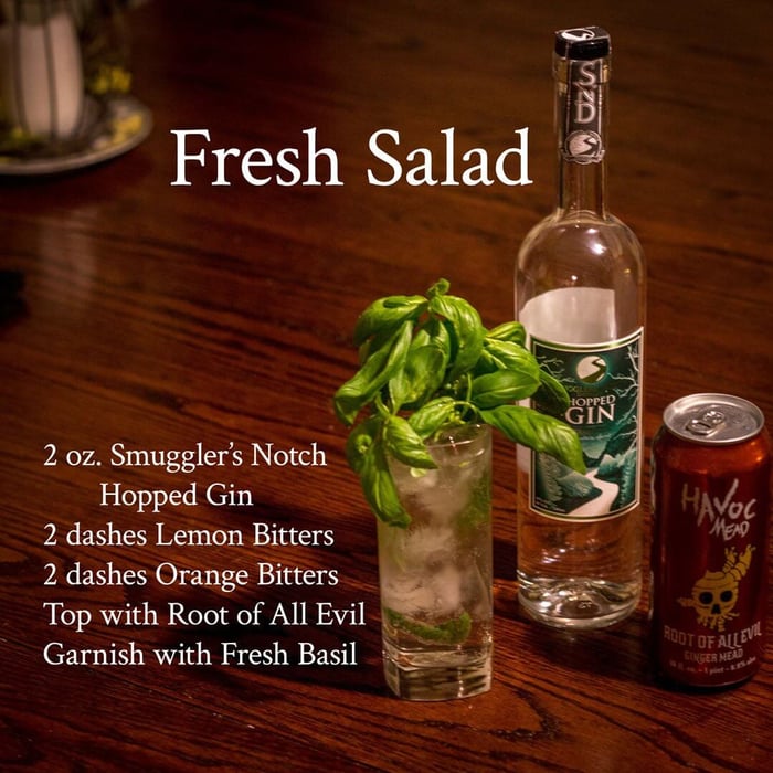 Mead Cocktail: Fresh Salad