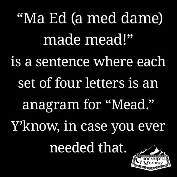 Thursday Fun Fact 2-16: A Med Dame