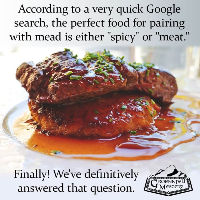 Thursday Fun Fact 8-13: Mead Pairings
