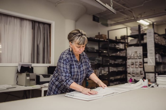 Fine linens and sheets made in America