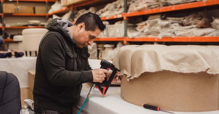 How we make furniture onsite in Chicago