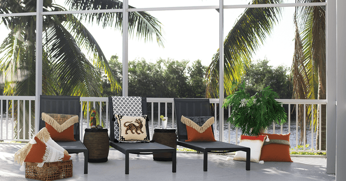 Demystifying outdoor pillows and fabrics