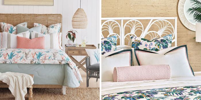 Luxury pink bedding by Eastern Accents