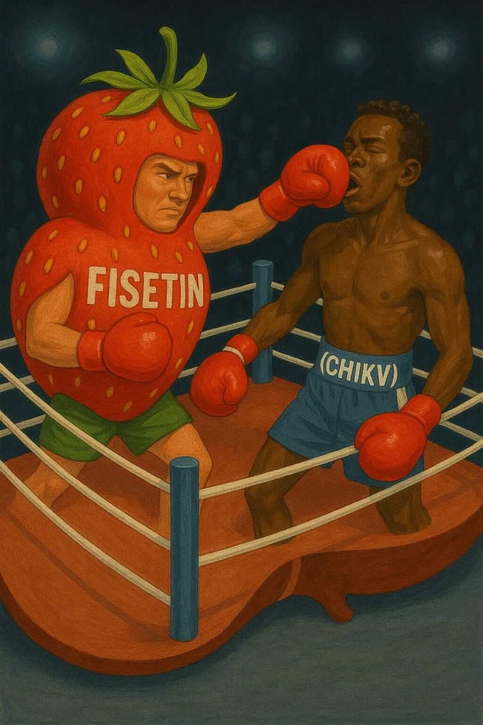 Research showing fisetin saves liver from cancer in laboratory studies