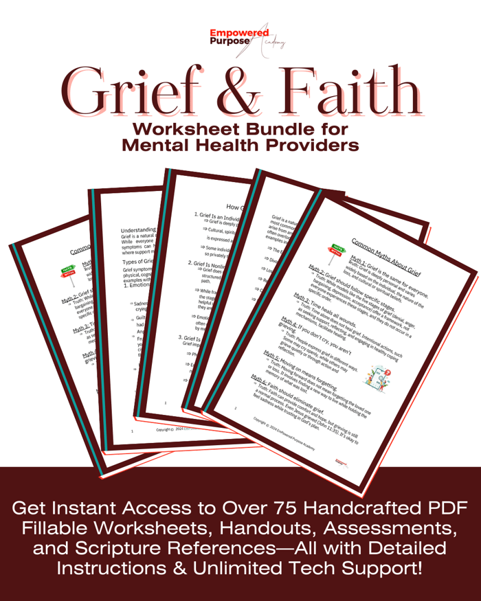 Worksheets for Christian Therapists