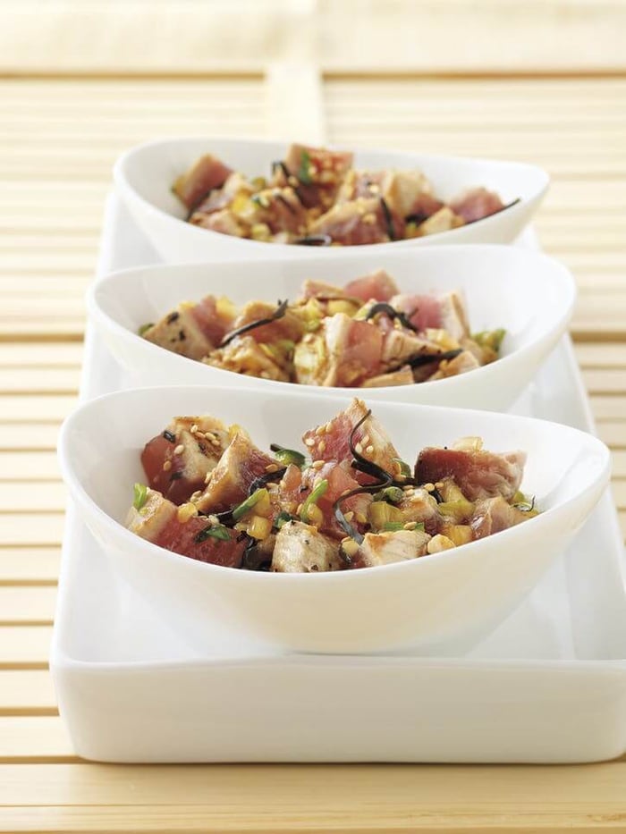 Ahi Poke Bowls on the Grill Recipe