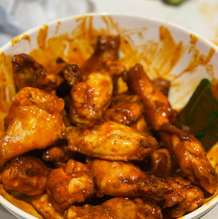Air Fried Smoked Spicy Lime Wings