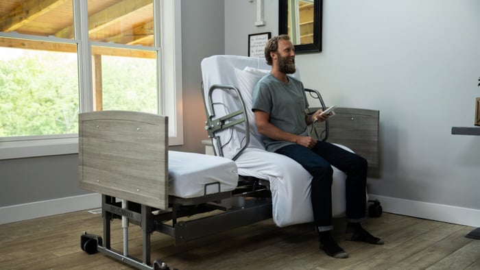 Med Mizer ActiveCare Bed - The Bed that Pivots.