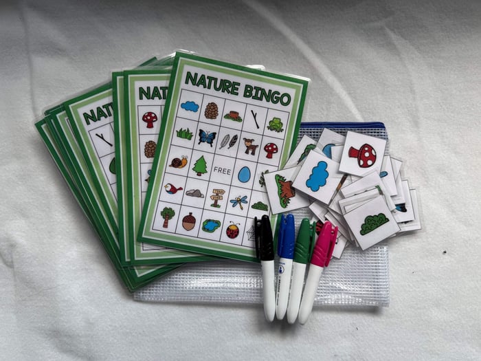 Family Nature Bingo