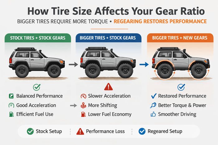 Gear Ratios Tire Size