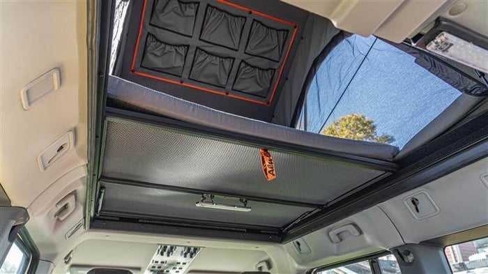 The Alu-Cab Silenus Roof Conversion on our overland-ready Ineos Grenadier.