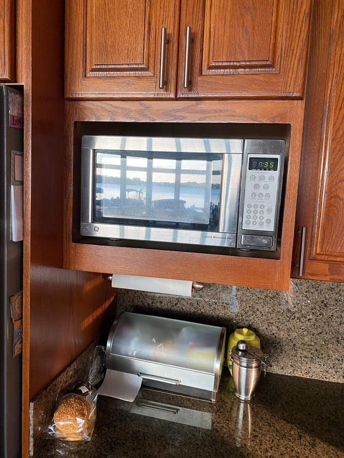 Microwave Doesn't Fit Right