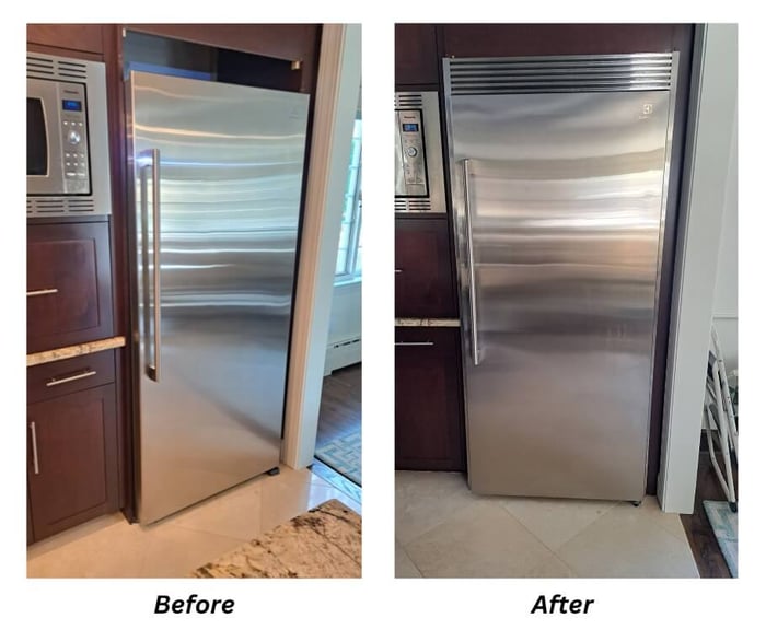refrigerator vents before and after