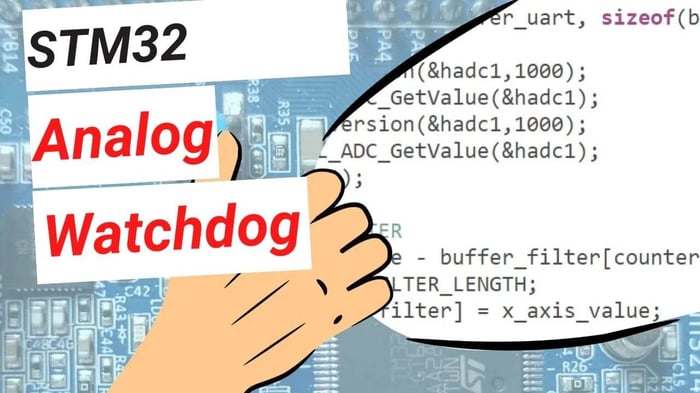 STM32 Analog watchdog: ADC Configuration and Interrupt Implementation