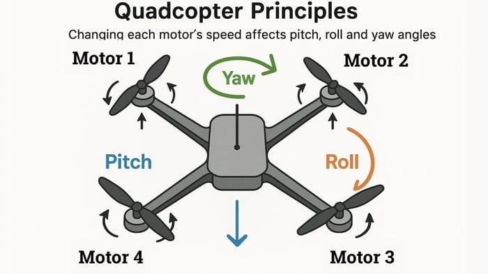 STM32 Drone Illustration