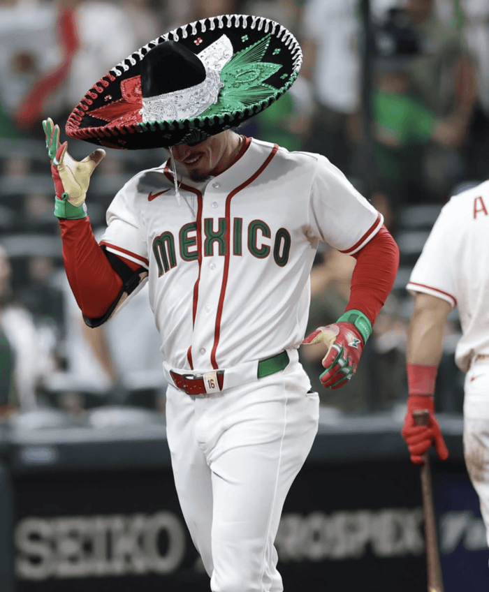 Mexico baseball thumb guard