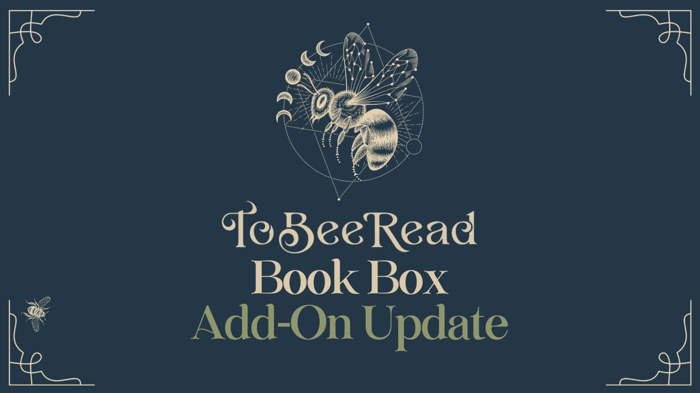 LitJoy's To Bee Read Book Box Just Got Better! Add-On Update