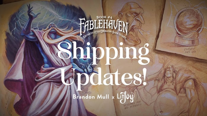 Secrets of the Dragon Sanctuary (Fablehaven #4) Shipping Updates