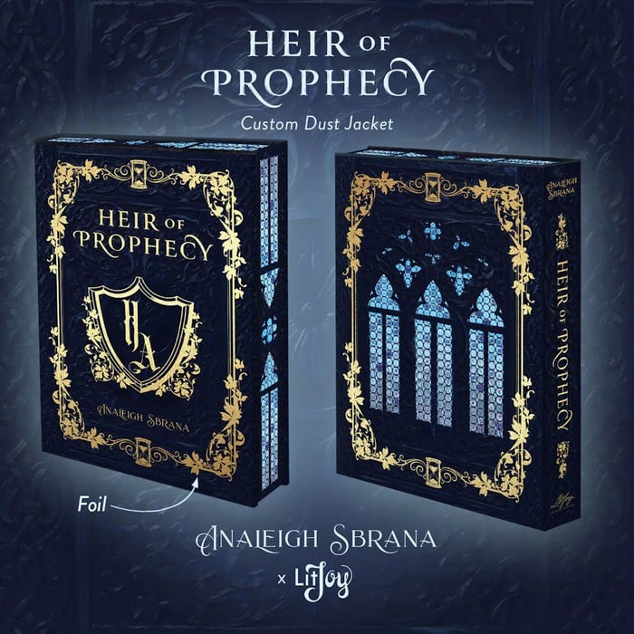  Heir of Prophecy Special Edition Book from the August 2026 To Bee Read box by LitJoy Crate
