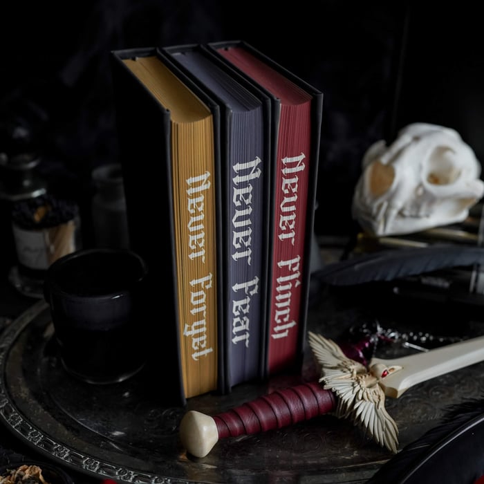 LitJoy Crate's The Nevernight Chronicle Box Set by Jay Kristoff