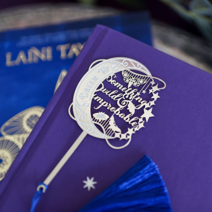 BOOKMARK - Metal Elilith Tattoo Bookmark from LitJoy Crate | Collectibles & Gifts for Booklovers