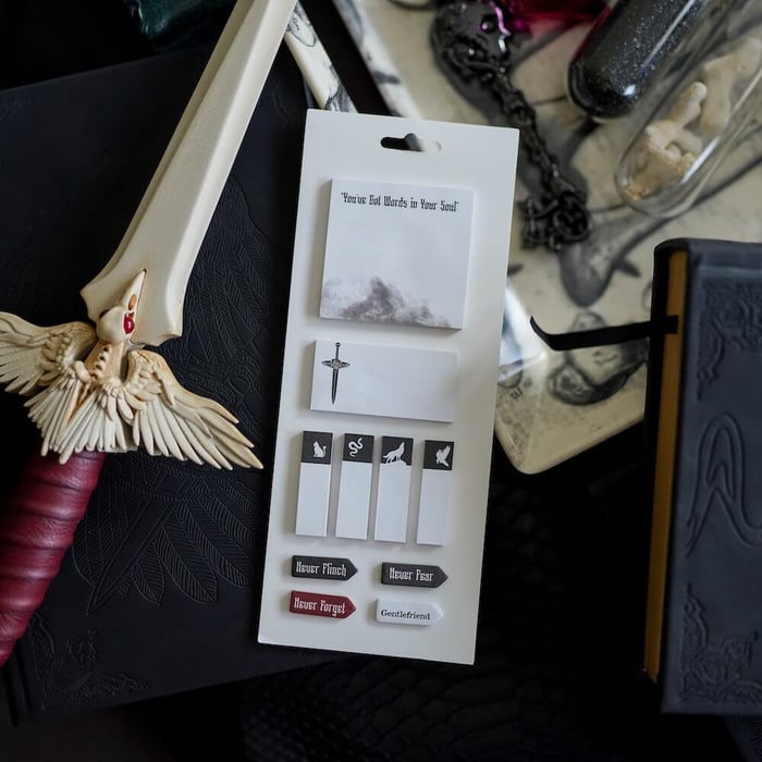 Nevernight Page Flags from LitJoy Crate | Collectibles & Gifts for Booklovers