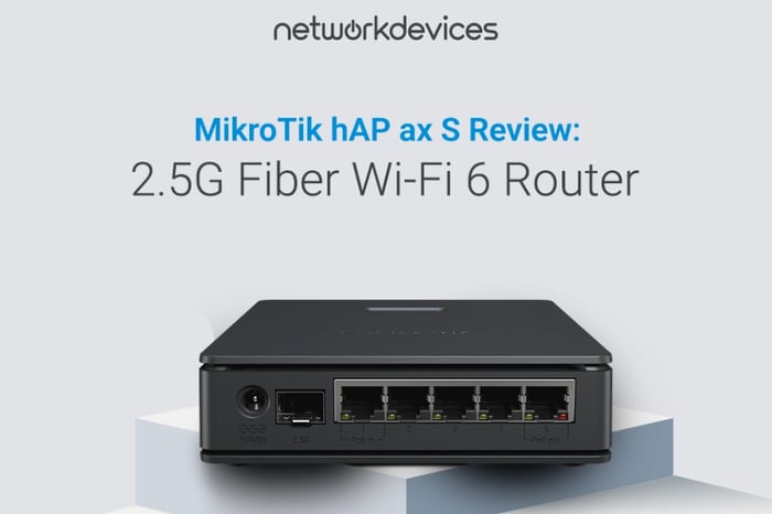 MikroTik hAP ax S Review: 2.5G Fiber Wi-Fi 6 Router