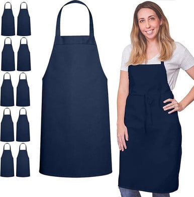 Which Store Offers Bib Aprons in Bulk for a Bar?