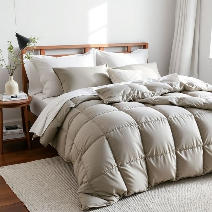 Who Sells Box-Stitched Designs Duvet Inserts in Bulk for a Vacation Rental?