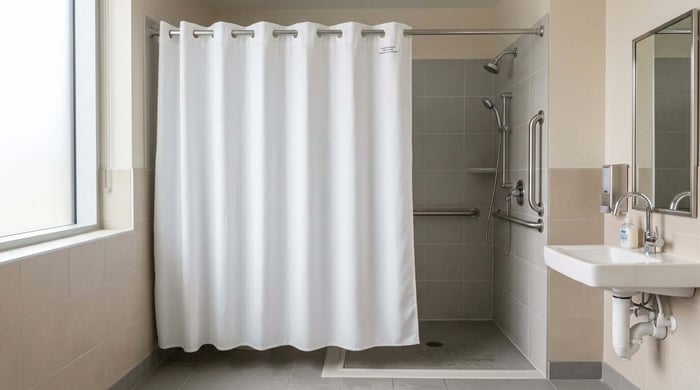 Hookless Shower Curtains