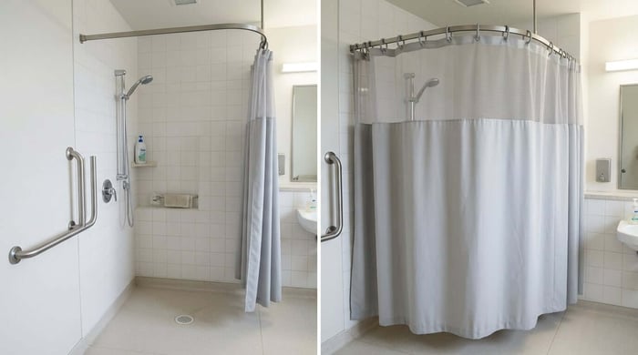 Hookless Shower Curtains